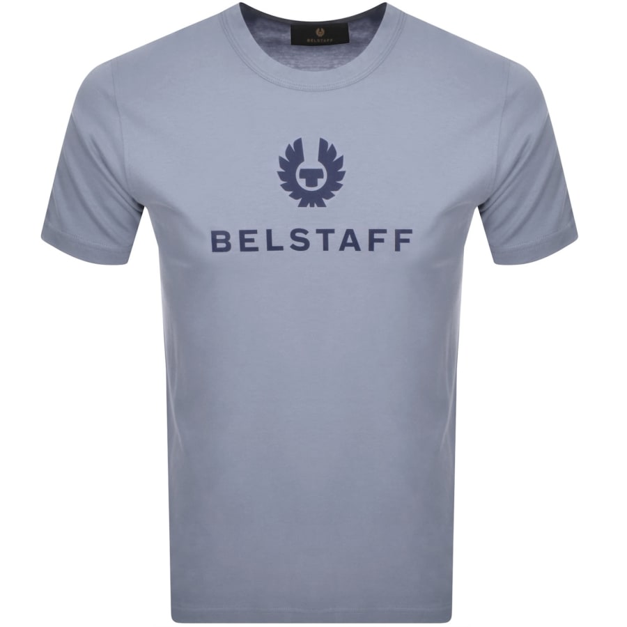 Tシャツ・カットソー BELSTAFF Men T Shirts 105233INSBL BLUE Belstaff | Phoenix T-Shirt | Regular Fit T-Shirts | Cruise